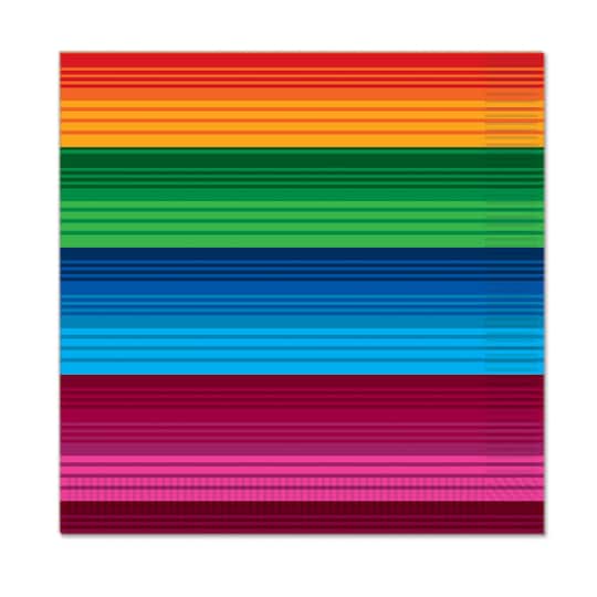 Michaels, Beistle 5" x 5" Fiesta Serape Beverage Napkins, 32ct. – Category: Party Tableware